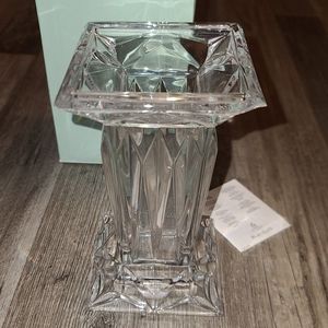 NIB PartyLite Quad Prisim Pedestal 7"